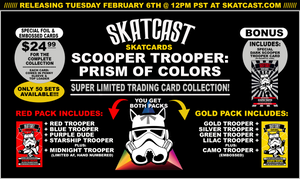 SKATCARDS | Scooper Trooper  Prism of Colors Collection