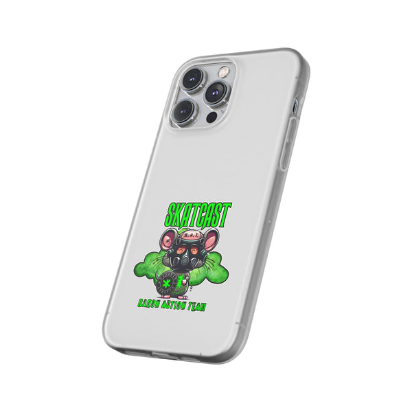 Skatcast Radio Active Team Phone Case — Gas Mask R.A.T Design