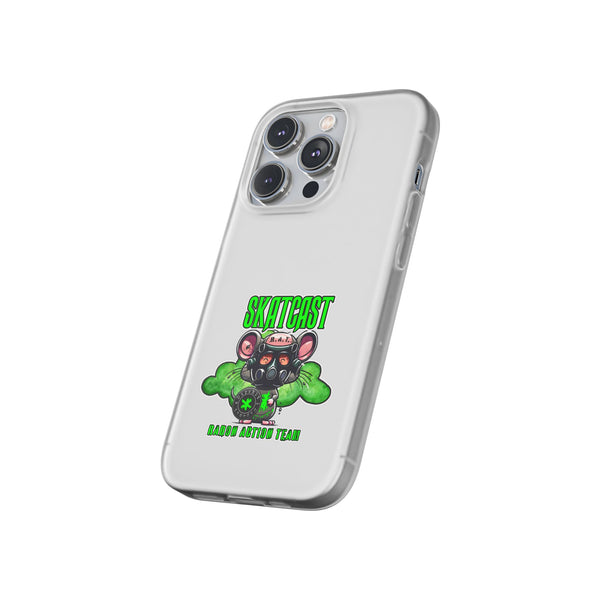 Skatcast Radio Active Team Phone Case — Gas Mask R.A.T Design