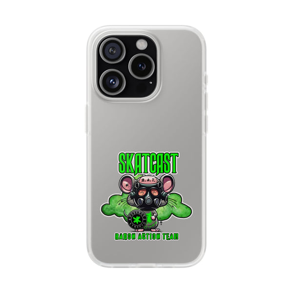Skatcast Radio Active Team Phone Case — Gas Mask R.A.T Design