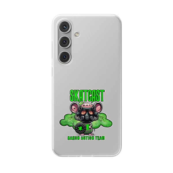 Skatcast Radio Active Team Phone Case — Gas Mask R.A.T Design