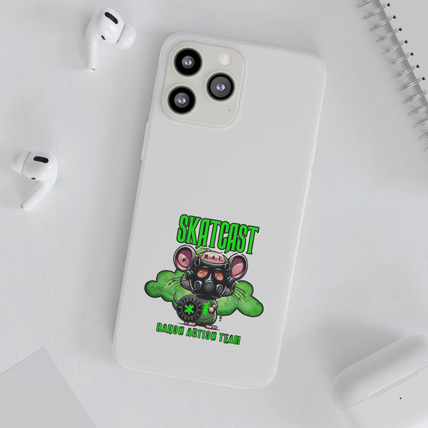 Skatcast Radio Active Team Phone Case — Gas Mask R.A.T Design