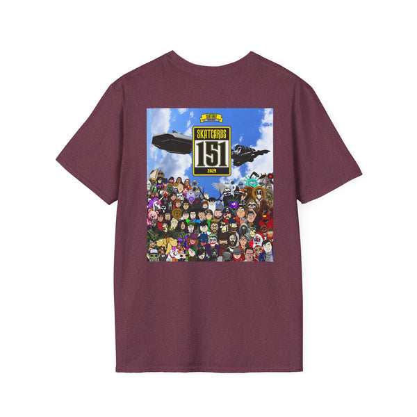 Skatcards Unisex T-Shirt | Fun Graphic Tee for Gamers, Perfect for Casual Wear, Birthdays, and Celebrations
