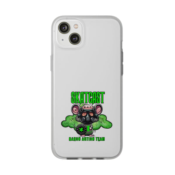 Skatcast Radio Active Team Phone Case — Gas Mask R.A.T Design