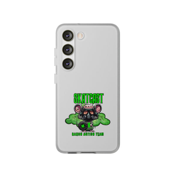Skatcast Radio Active Team Phone Case — Gas Mask R.A.T Design