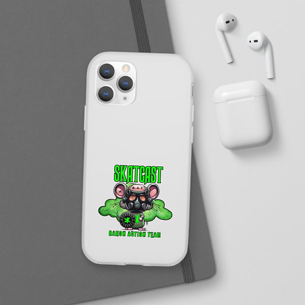 Skatcast Radio Active Team Phone Case — Gas Mask R.A.T Design