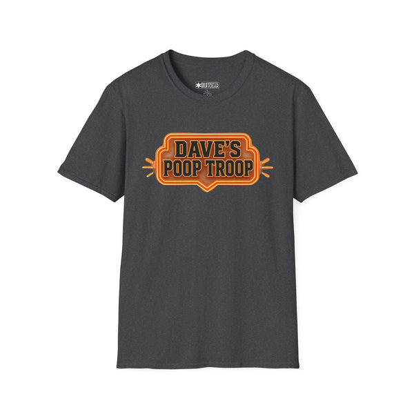 SKATGEAR | Official Team Dave's Poop Troop T-Shirt