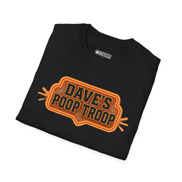 SKATGEAR | Official Team Dave's Poop Troop T-Shirt