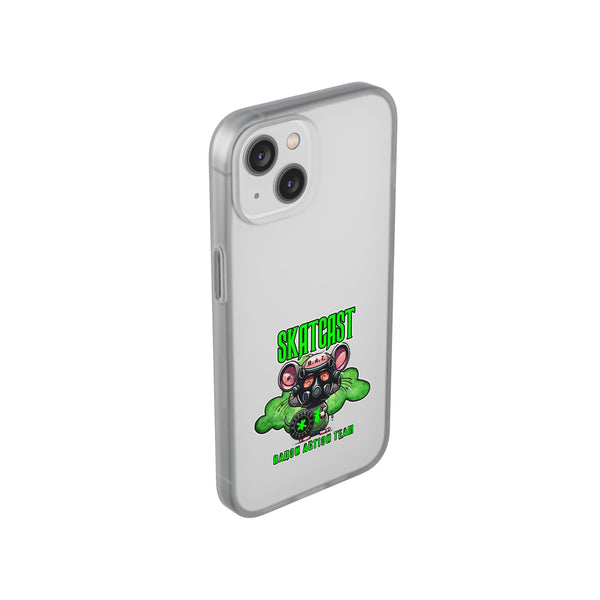 Skatcast Radio Active Team Phone Case — Gas Mask R.A.T Design