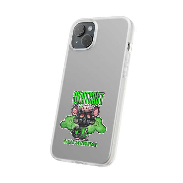 Skatcast Radio Active Team Phone Case — Gas Mask R.A.T Design