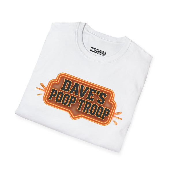 SKATGEAR | Official Team Dave's Poop Troop T-Shirt