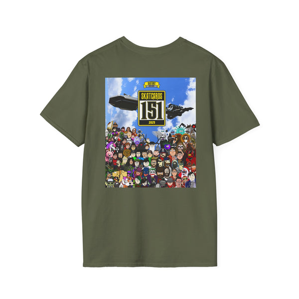 Skatcards Unisex T-Shirt | Fun Graphic Tee for Gamers, Perfect for Casual Wear, Birthdays, and Celebrations