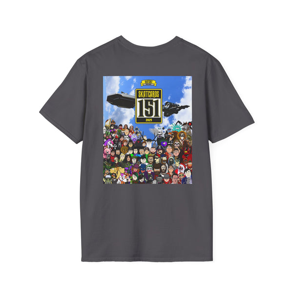 Skatcards Unisex T-Shirt | Fun Graphic Tee for Gamers, Perfect for Casual Wear, Birthdays, and Celebrations