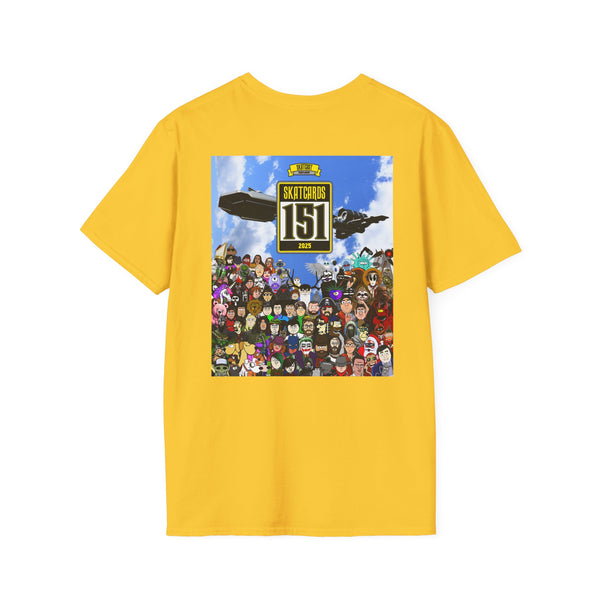 Skatcards Unisex T-Shirt | Fun Graphic Tee for Gamers, Perfect for Casual Wear, Birthdays, and Celebrations