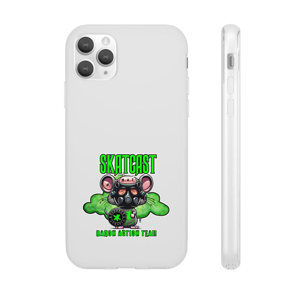 Skatcast Radio Active Team Phone Case — Gas Mask R.A.T Design