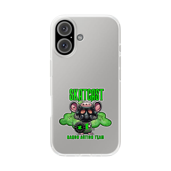 Skatcast Radio Active Team Phone Case — Gas Mask R.A.T Design