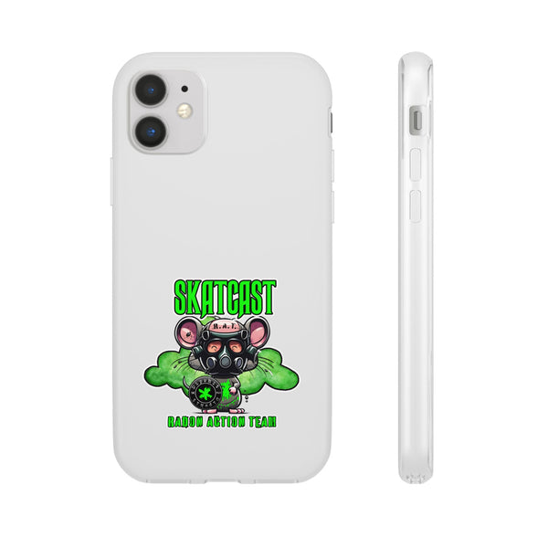 Skatcast Radio Active Team Phone Case — Gas Mask R.A.T Design