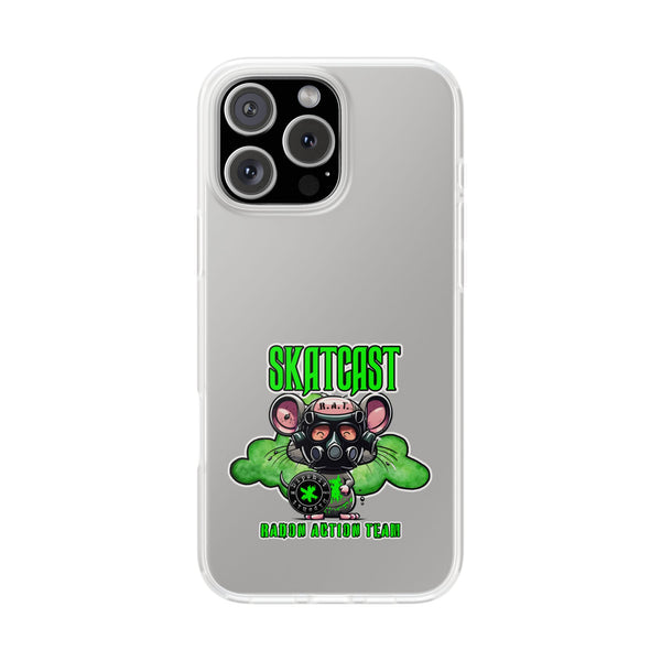 Skatcast Radio Active Team Phone Case — Gas Mask R.A.T Design