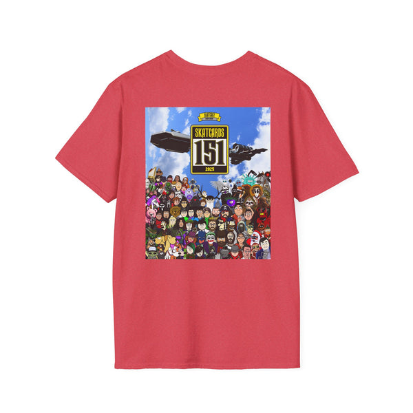 Skatcards Unisex T-Shirt | Fun Graphic Tee for Gamers, Perfect for Casual Wear, Birthdays, and Celebrations