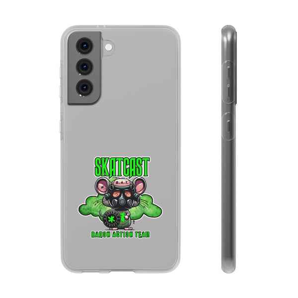 Skatcast Radio Active Team Phone Case — Gas Mask R.A.T Design