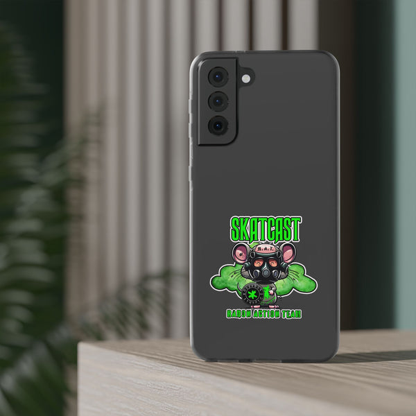 Skatcast Radio Active Team Phone Case — Gas Mask R.A.T Design