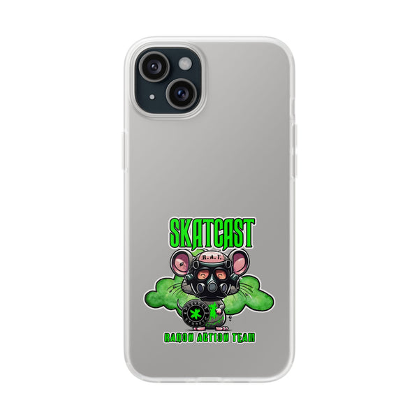 Skatcast Radio Active Team Phone Case — Gas Mask R.A.T Design