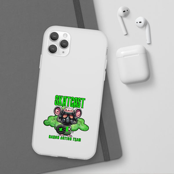 Skatcast Radio Active Team Phone Case — Gas Mask R.A.T Design