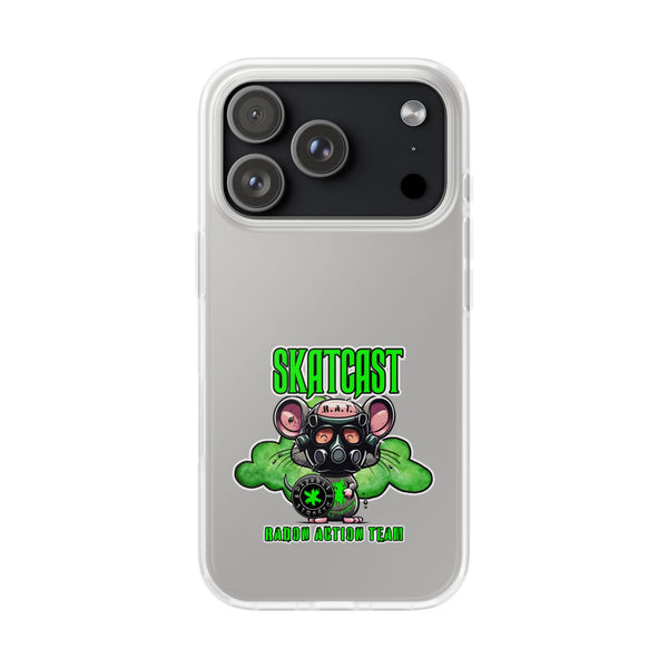 Skatcast Radio Active Team Phone Case — Gas Mask R.A.T Design