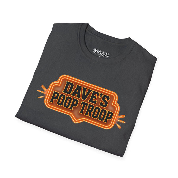 SKATGEAR | Official Team Dave's Poop Troop T-Shirt