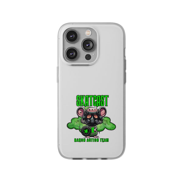 Skatcast Radio Active Team Phone Case — Gas Mask R.A.T Design