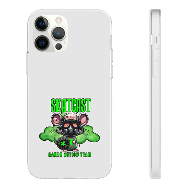 Skatcast Radio Active Team Phone Case — Gas Mask R.A.T Design