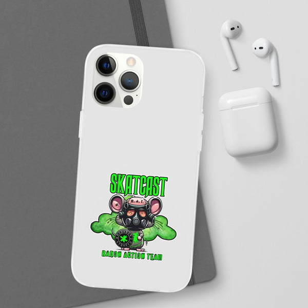 Skatcast Radio Active Team Phone Case — Gas Mask R.A.T Design