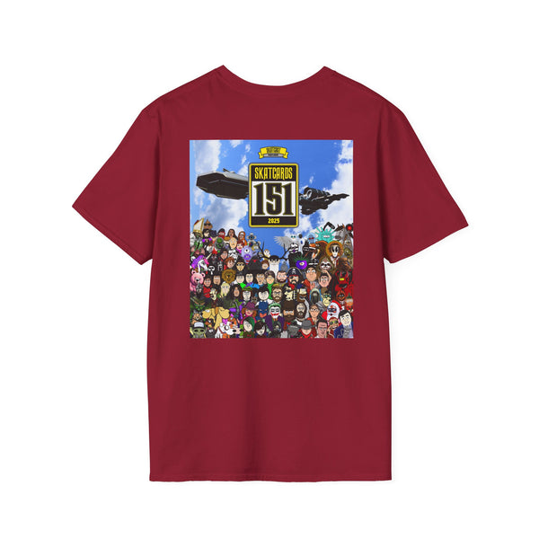 Skatcards Unisex T-Shirt | Fun Graphic Tee for Gamers, Perfect for Casual Wear, Birthdays, and Celebrations