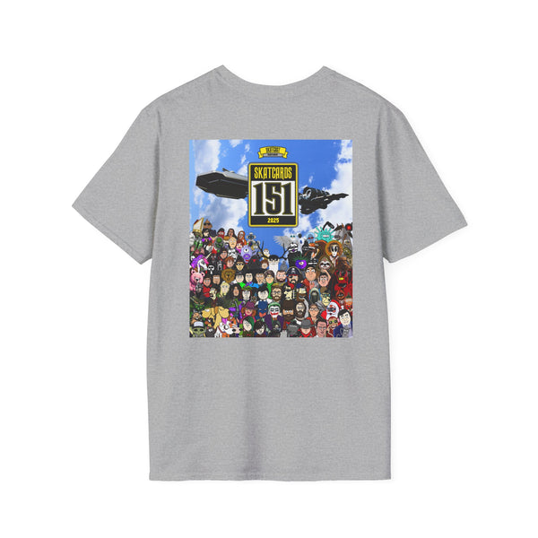 Skatcards Unisex T-Shirt | Fun Graphic Tee for Gamers, Perfect for Casual Wear, Birthdays, and Celebrations