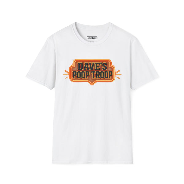 SKATGEAR | Official Team Dave's Poop Troop T-Shirt
