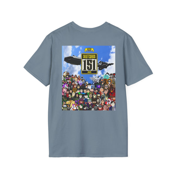 Skatcards Unisex T-Shirt | Fun Graphic Tee for Gamers, Perfect for Casual Wear, Birthdays, and Celebrations