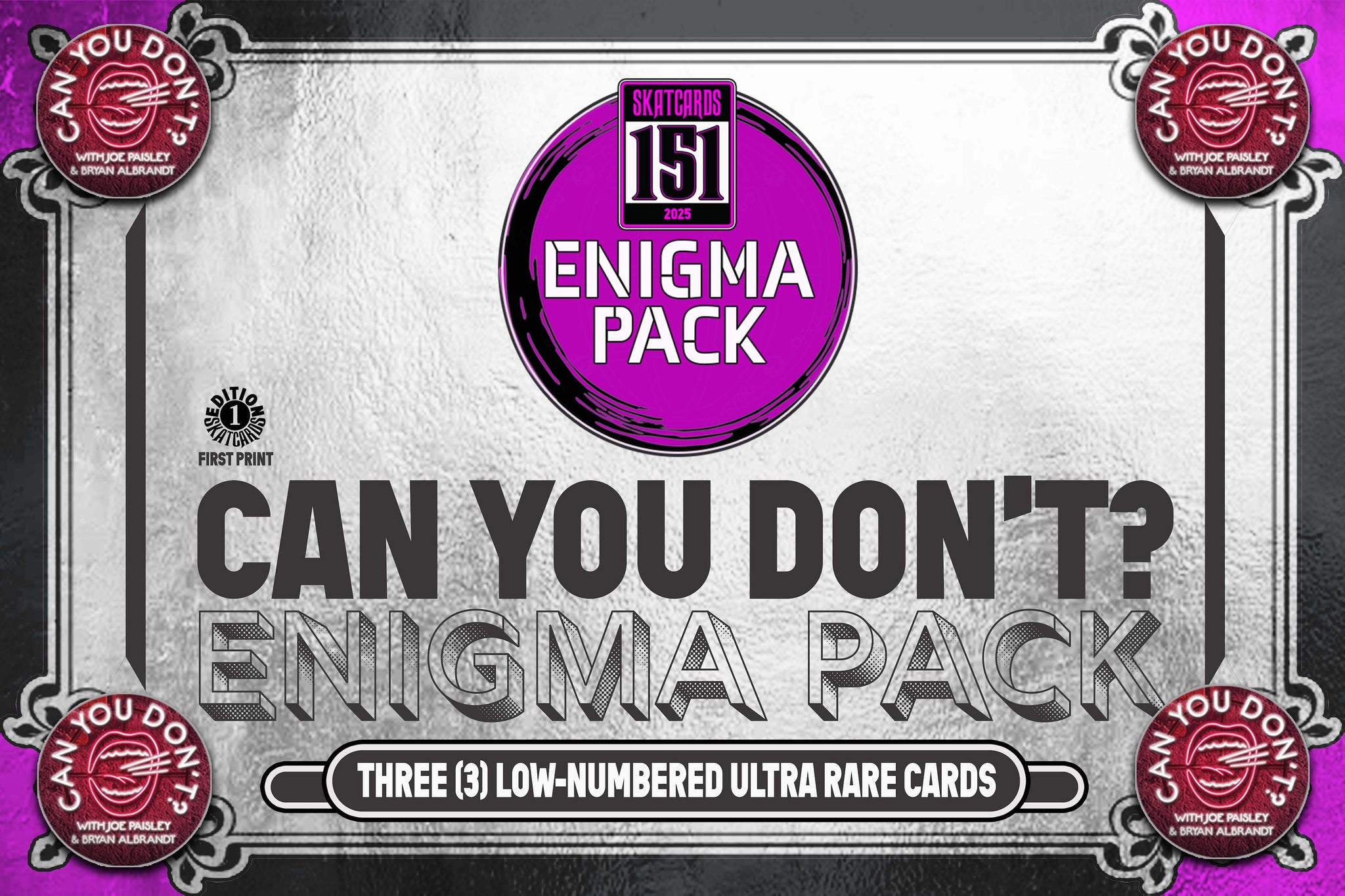 Can You Don’t SKATCARDS - Enigma Pack