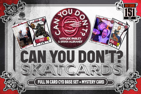 Can You Don’t? SKATCARDS Base Set + Mystery Card