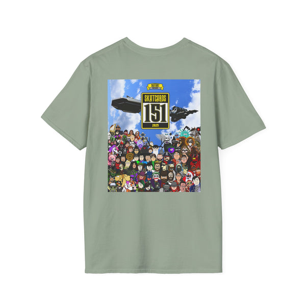 Skatcards Unisex T-Shirt | Fun Graphic Tee for Gamers, Perfect for Casual Wear, Birthdays, and Celebrations
