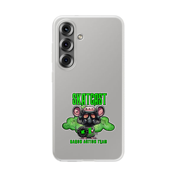 Skatcast Radio Active Team Phone Case — Gas Mask R.A.T Design