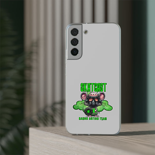Skatcast Radio Active Team Phone Case — Gas Mask R.A.T Design