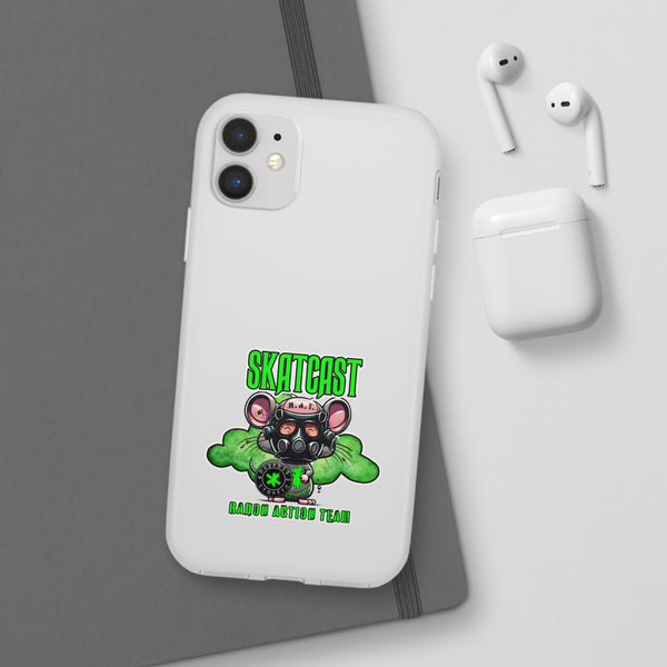 Skatcast Radio Active Team Phone Case — Gas Mask R.A.T Design