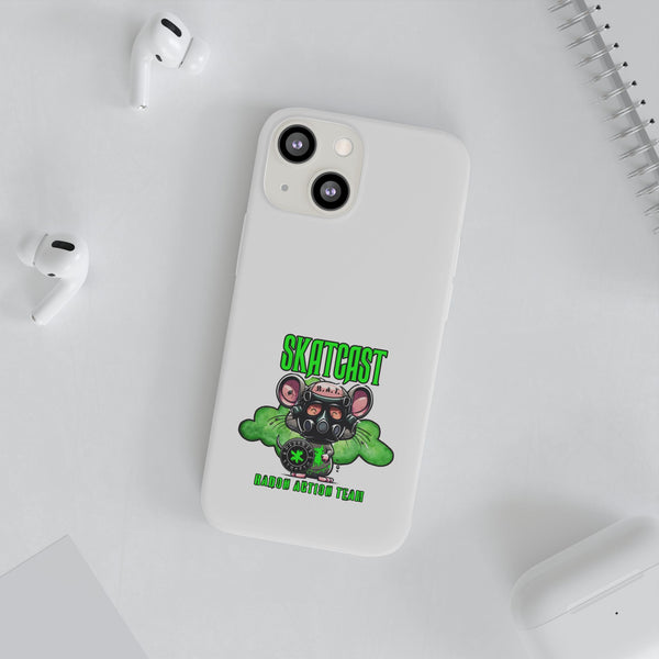 Skatcast Radio Active Team Phone Case — Gas Mask R.A.T Design
