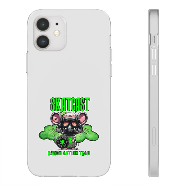 Skatcast Radio Active Team Phone Case — Gas Mask R.A.T Design