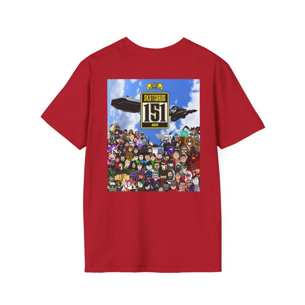 Skatcards Unisex T-Shirt | Fun Graphic Tee for Gamers, Perfect for Casual Wear, Birthdays, and Celebrations