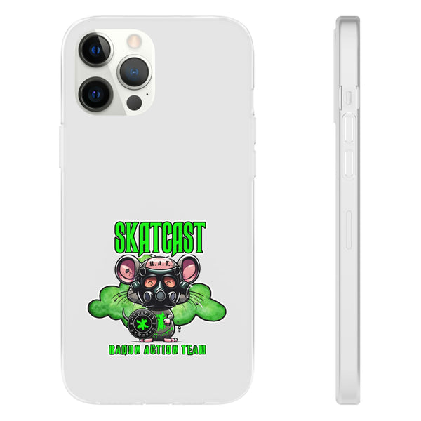Skatcast Radio Active Team Phone Case — Gas Mask R.A.T Design
