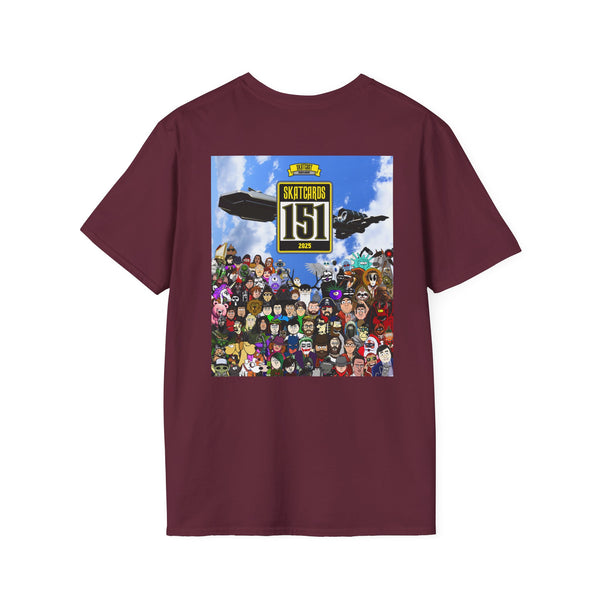Skatcards Unisex T-Shirt | Fun Graphic Tee for Gamers, Perfect for Casual Wear, Birthdays, and Celebrations