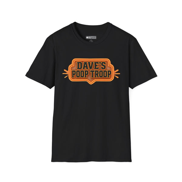 SKATGEAR | Official Team Dave's Poop Troop T-Shirt