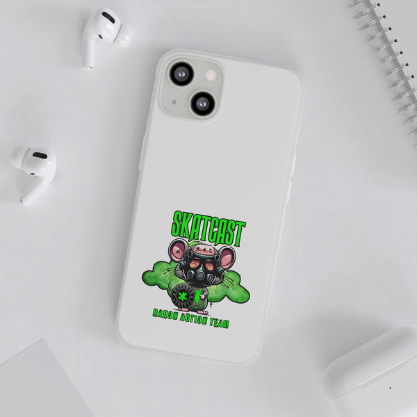 Skatcast Radio Active Team Phone Case — Gas Mask R.A.T Design