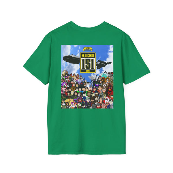Skatcards Unisex T-Shirt | Fun Graphic Tee for Gamers, Perfect for Casual Wear, Birthdays, and Celebrations